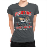 Fighting Shelby - Womens Premium T-Shirts RIPT Apparel Small / Heavy Metal