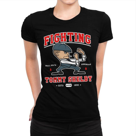 Fighting Shelby - Womens Premium T-Shirts RIPT Apparel Small / Indigo