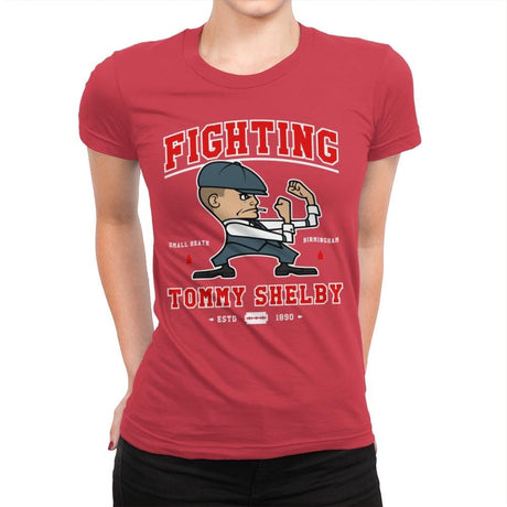 Fighting Shelby - Womens Premium T-Shirts RIPT Apparel Small / Red