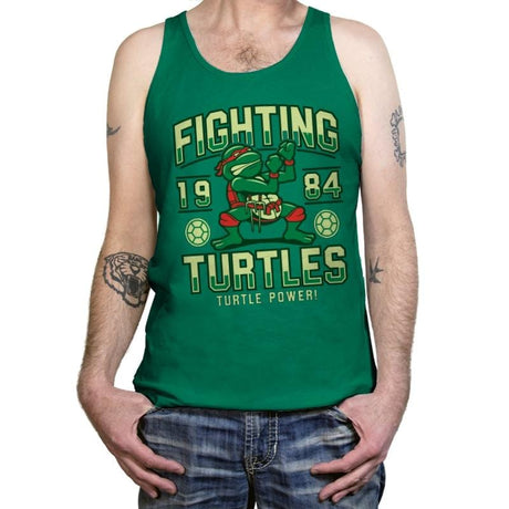 Fighting Turtles - Tanktop Tanktop RIPT Apparel