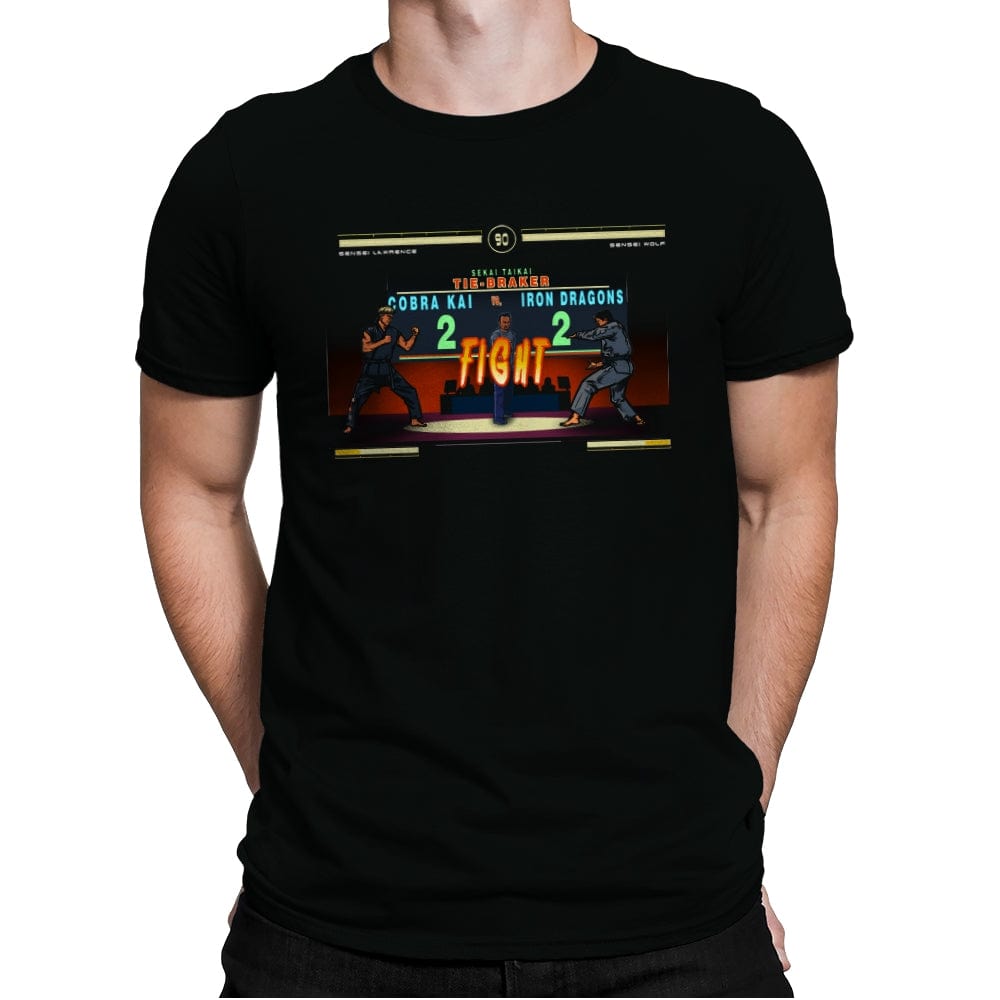 Final Fight - Mens Premium T-Shirts RIPT Apparel Small / Black