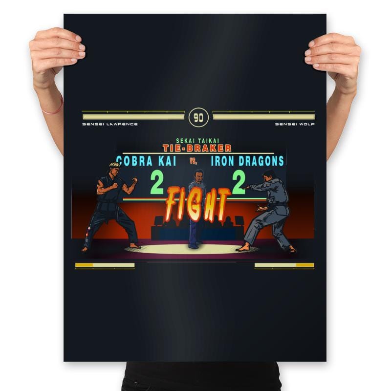 Final Fight - Prints Posters RIPT Apparel 18x24 / Black