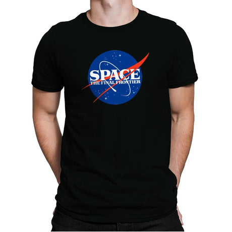 Final Frontier - Mens Premium T-Shirts RIPT Apparel Small / Black
