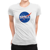 Final Frontier - Womens Premium T-Shirts RIPT Apparel Small / White