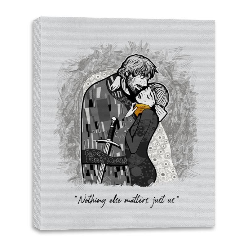 Final Kiss - Canvas Wraps Canvas Wraps RIPT Apparel 16x20 / Silver