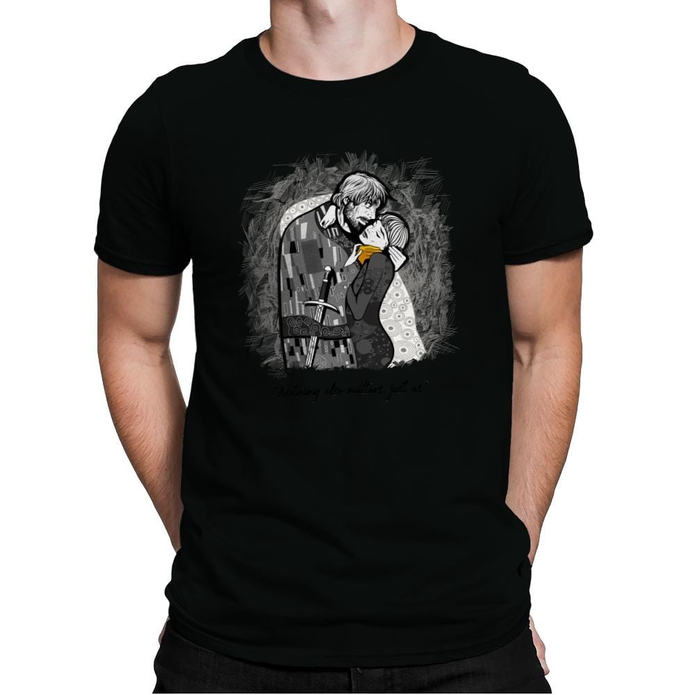 Final Kiss - Mens Premium T-Shirts RIPT Apparel Small / Black