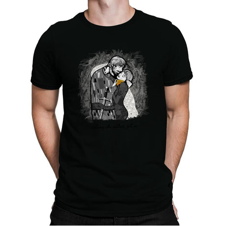Final Kiss - Mens Premium T-Shirts RIPT Apparel Small / Black