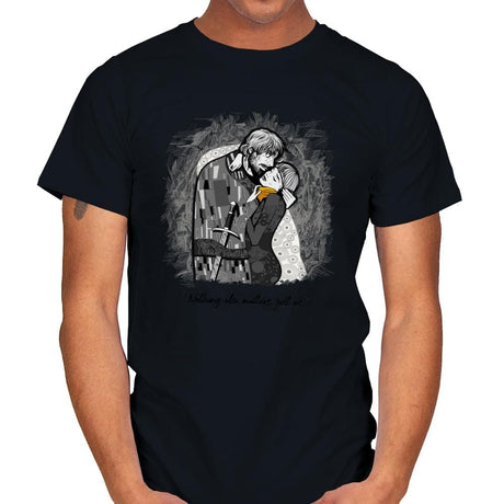 Final Kiss - Mens T-Shirts RIPT Apparel Small / Black