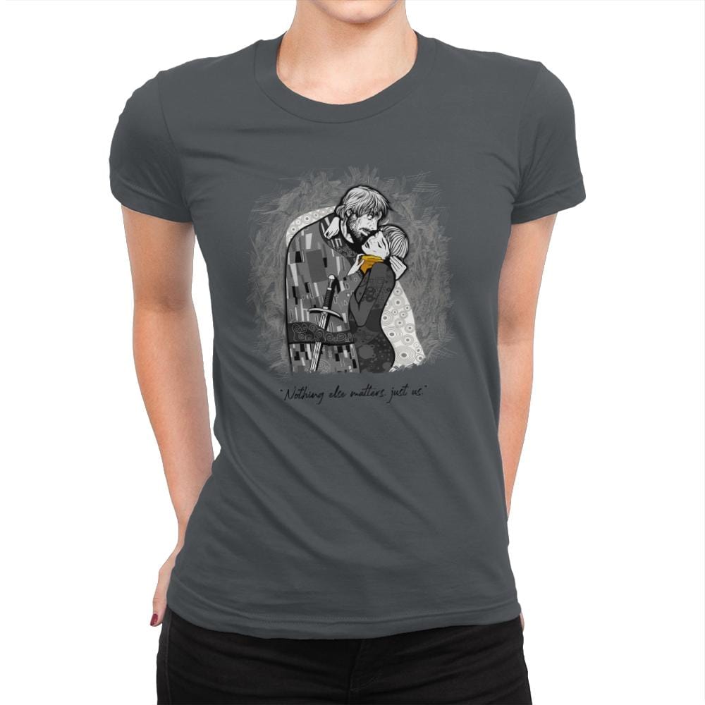 Final Kiss - Womens Premium T-Shirts RIPT Apparel Small / Heavy Metal