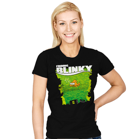 Finding Blinky - Womens T-Shirts RIPT Apparel