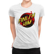 Finish Him! - Womens Premium T-Shirts RIPT Apparel Small / White