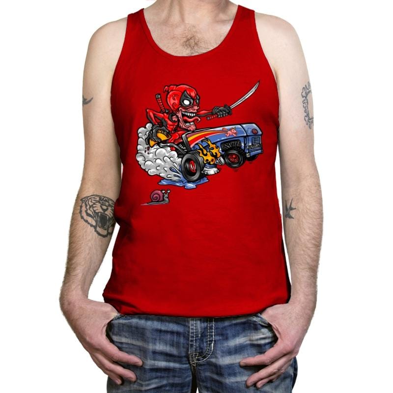 Fink-Pool - Tanktop Tanktop RIPT Apparel X-Small / Red