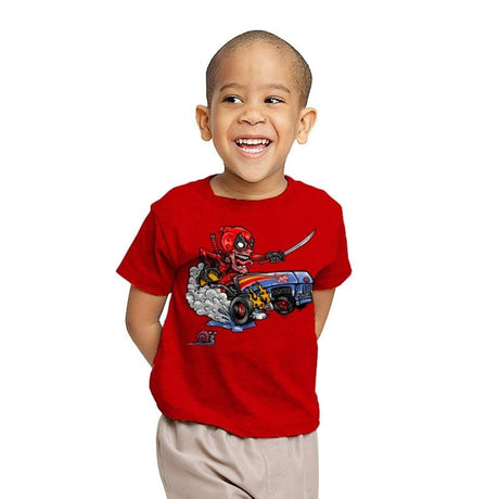 Fink-Pool - Youth T-Shirts RIPT Apparel X-small / Red