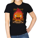 Fire Demon - Womens T-Shirts RIPT Apparel Small / Black