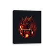Fire Dragon - Canvas Wraps Canvas Wraps RIPT Apparel 8x10 / Black
