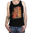 Fire Vending Machine - Tanktop Tanktop RIPT Apparel X-Small / Black