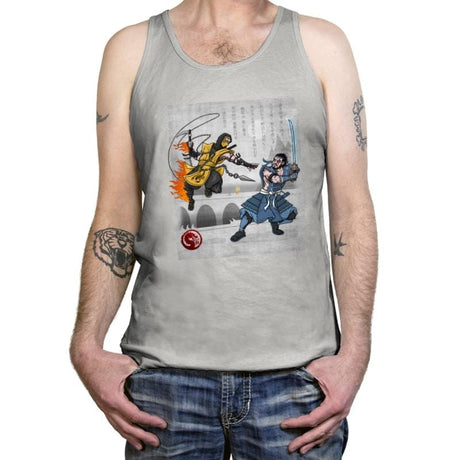 Fire vs Ice - Tanktop Tanktop RIPT Apparel