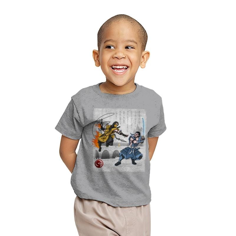 Fire vs Ice - Youth T-Shirts RIPT Apparel