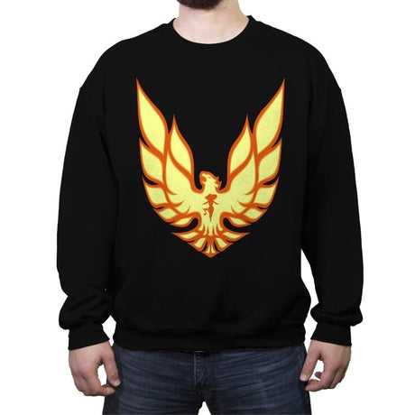 Firebird - Crew Neck Sweatshirt Crew Neck Sweatshirt RIPT Apparel