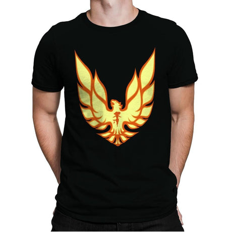 Firebird - Mens Premium T-Shirts RIPT Apparel Small / Black