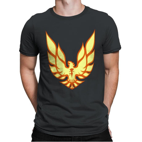 Firebird - Mens Premium T-Shirts RIPT Apparel Small / Heavy Metal
