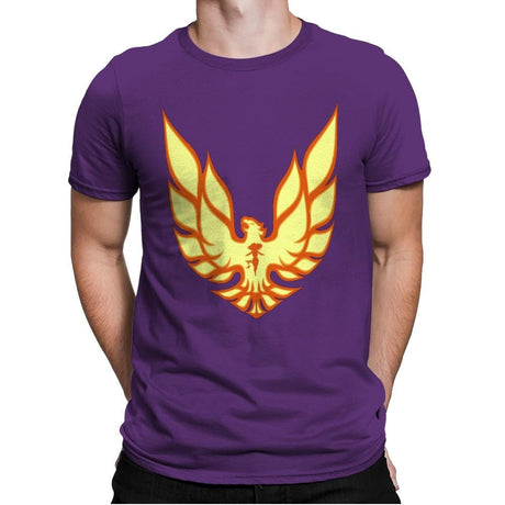 Firebird - Mens Premium T-Shirts RIPT Apparel Small / Purple Rush