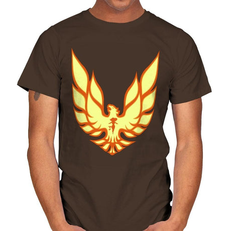 Firebird - Mens T-Shirts RIPT Apparel Small / Dark Chocolate