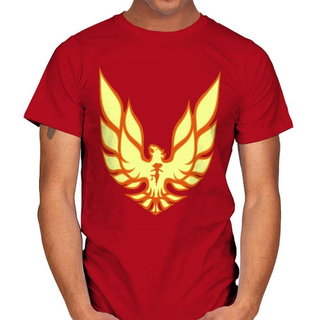 Firebird - Mens T-Shirts RIPT Apparel Small / Red