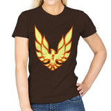 Firebird - Womens T-Shirts RIPT Apparel Small / Dark Chocolate