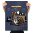 Fireworks Nuts - Prints Posters RIPT Apparel 18x24 / Navy