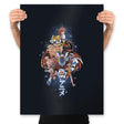 First Anime Heroes - Prints Posters RIPT Apparel 18x24 / Black