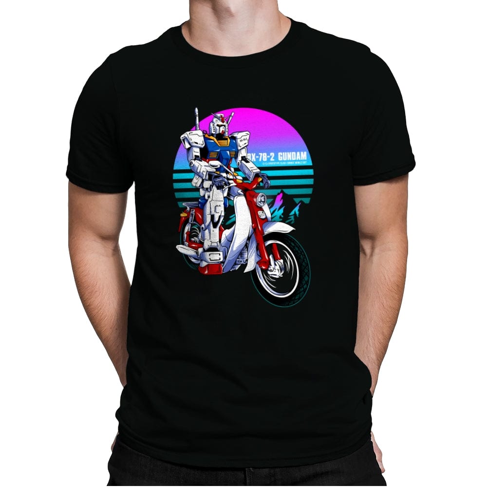 First Rider - Mens Premium T-Shirts RIPT Apparel Small / Black