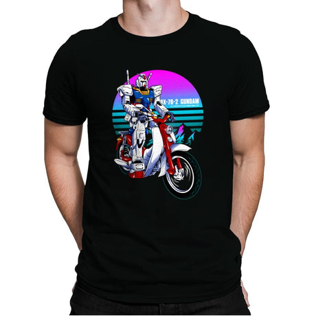First Rider - Mens Premium T-Shirts RIPT Apparel Small / Black