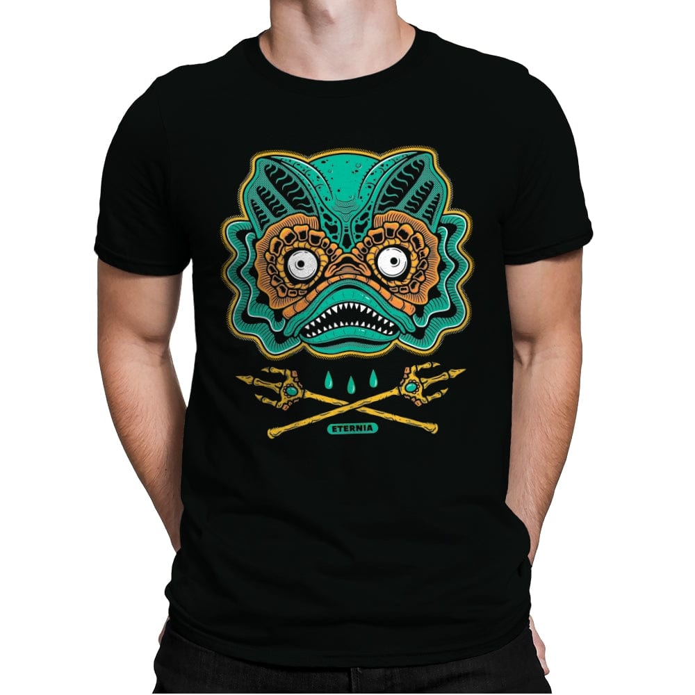 Fish Lips - Mens Premium T-Shirts RIPT Apparel Small / Black