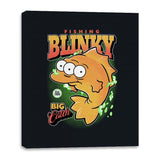 Fishing Blinky - Canvas Wraps Canvas Wraps RIPT Apparel 16x20 / Black