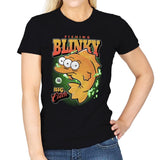 Fishing Blinky - Womens T-Shirts RIPT Apparel Small / Black