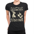 Fist Fight Meeting - Womens Premium T-Shirts RIPT Apparel Small / Black
