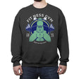 Fit Ness Gym - Crew Neck Sweatshirt Crew Neck Sweatshirt RIPT Apparel Small / Charcoal