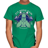 Fit Ness Gym - Mens T-Shirts RIPT Apparel Small / Kelly