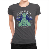 Fit Ness Gym - Womens Premium T-Shirts RIPT Apparel Small / Heavy Metal