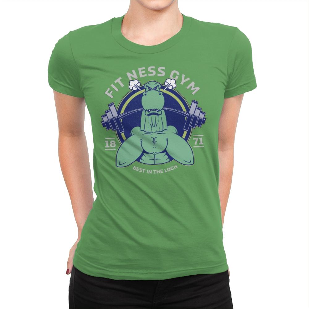Fit Ness Gym - Womens Premium T-Shirts RIPT Apparel Small / Kelly