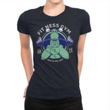 Fit Ness Gym - Womens Premium T-Shirts RIPT Apparel Small / Midnight Navy