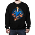 Flame On Momma - Crew Neck Sweatshirt Crew Neck Sweatshirt RIPT Apparel Small / Black