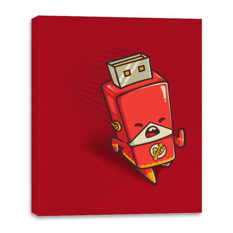 Flash Drive - Canvas Wraps Canvas Wraps RIPT Apparel 16x20 / Red