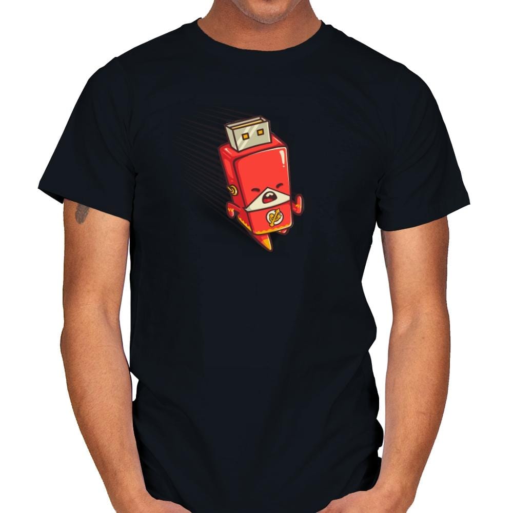 Flash Drive - Mens T-Shirts RIPT Apparel Small / Black