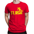 Flash - Mens Premium T-Shirts RIPT Apparel Small / Red
