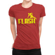 Flash - Womens Premium T-Shirts RIPT Apparel Small / Red