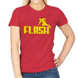 Flash - Womens T-Shirts RIPT Apparel Small / Red