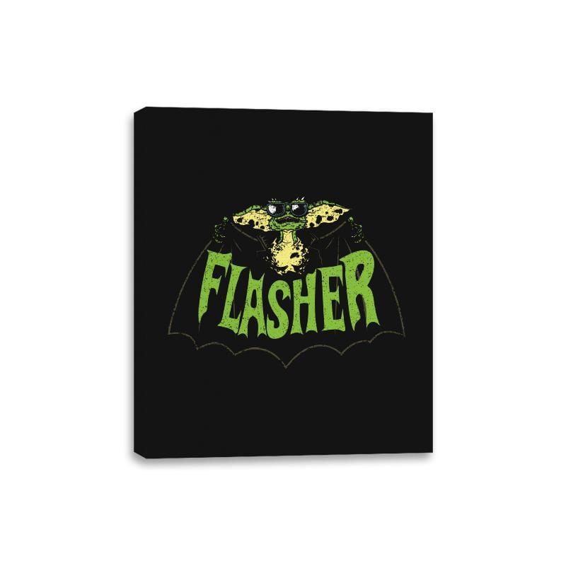 Flasher - Canvas Wraps Canvas Wraps RIPT Apparel 8x10 / Black