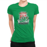 'Flix and Kill Exclusive - Womens Premium T-Shirts RIPT Apparel Small / Kelly Green